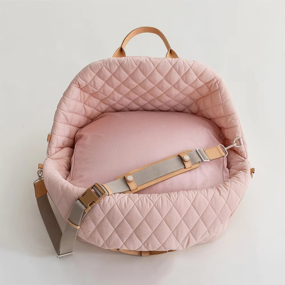 Bolso Transportador Para Perros Cama Portátil Mascotas
