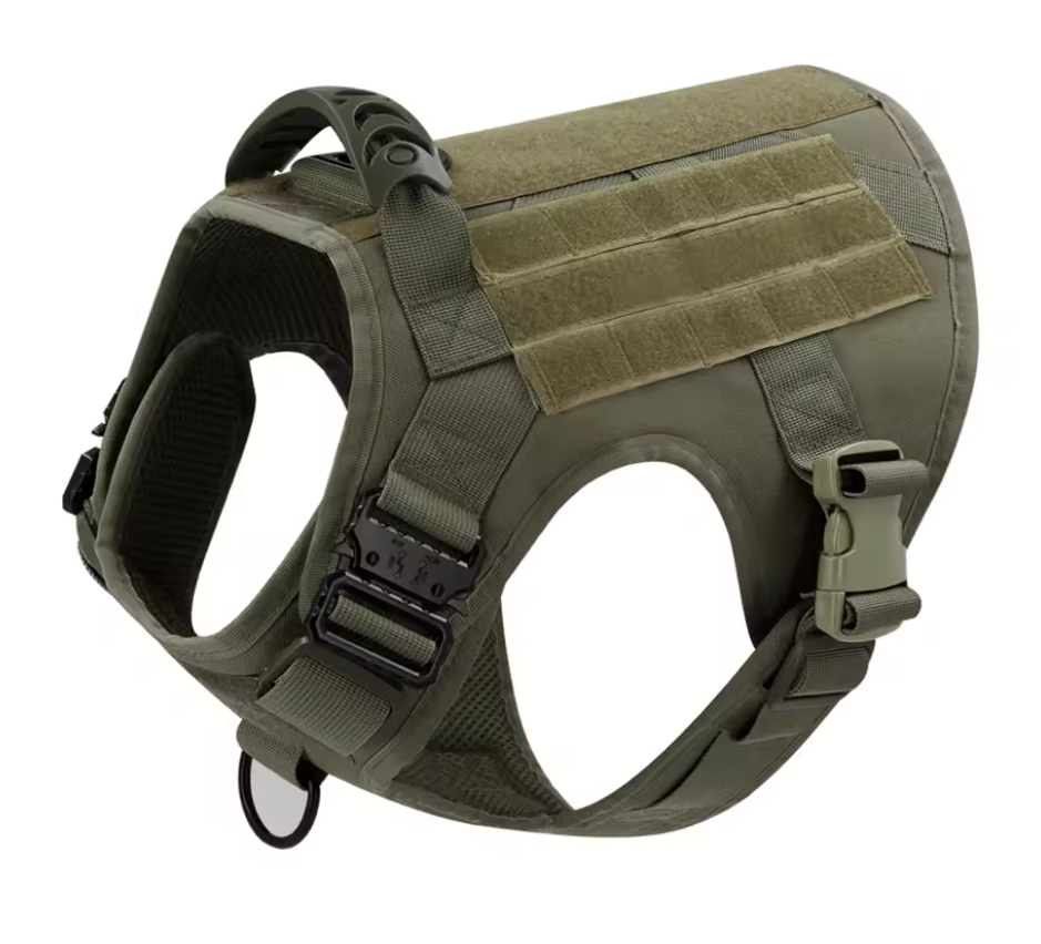 Pechera Arnés Chaleco Militar Para Perros Resistente XL