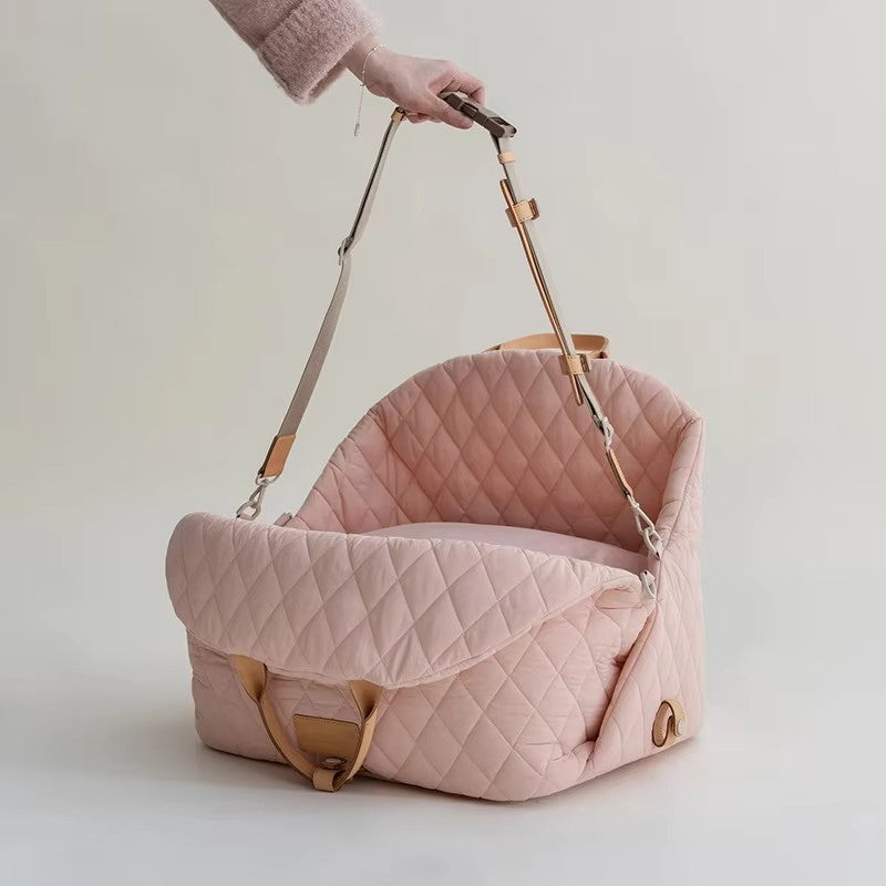 Bolso Transportador Para Perros Cama Portátil Mascotas