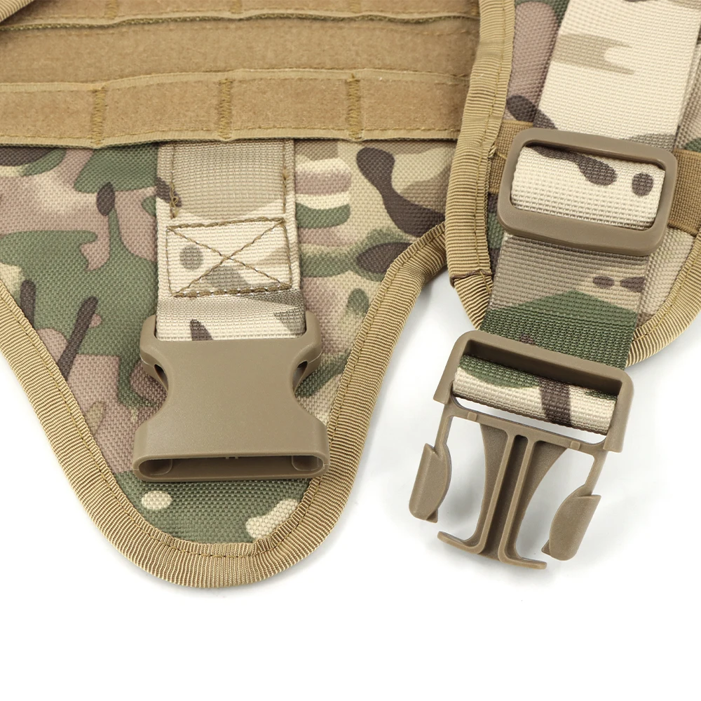 Pechera Arnés Chaleco Militar Para Perros Resistente L