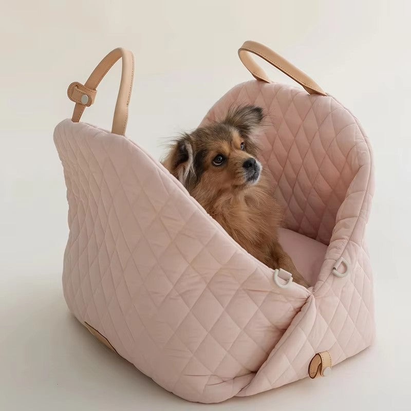 Bolso Transportador Para Perros Cama Portátil Mascotas