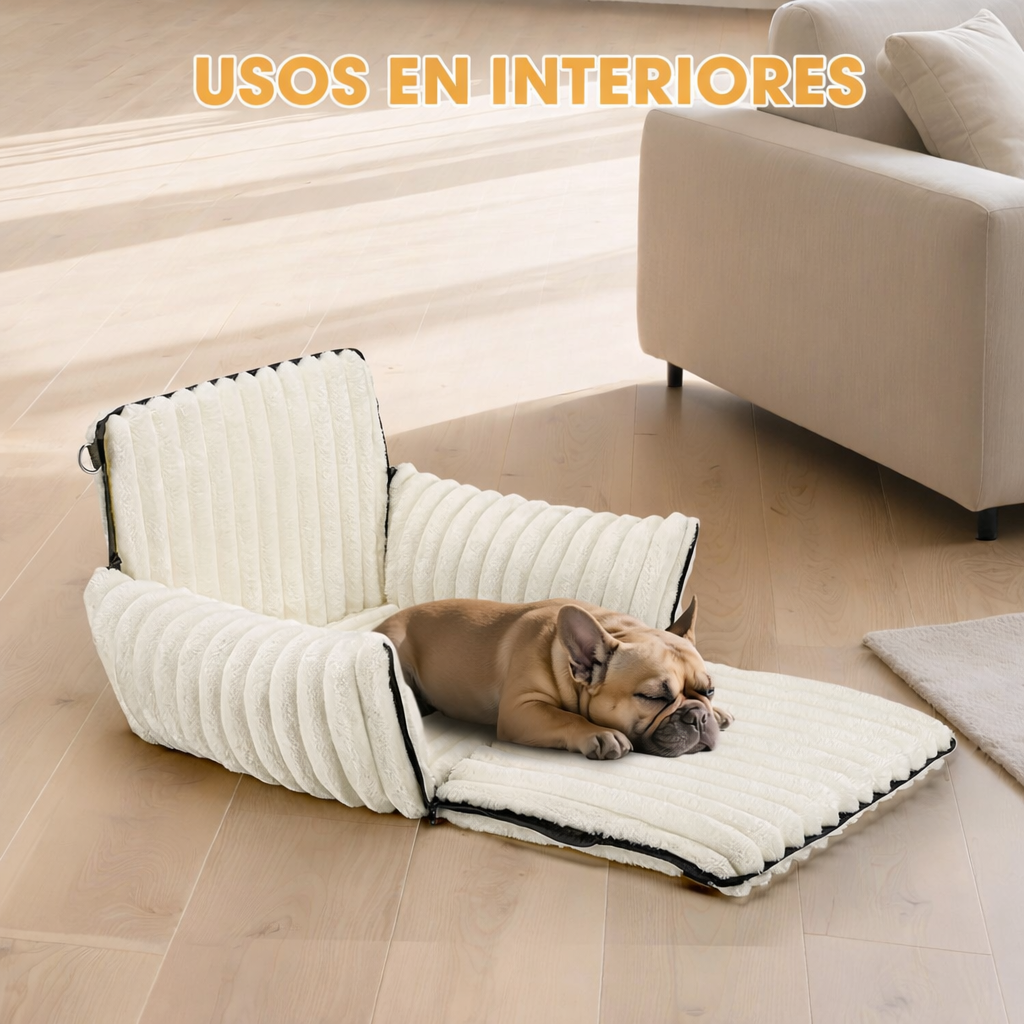Asiento Para Perro Auto Cama Portátil Mascotas